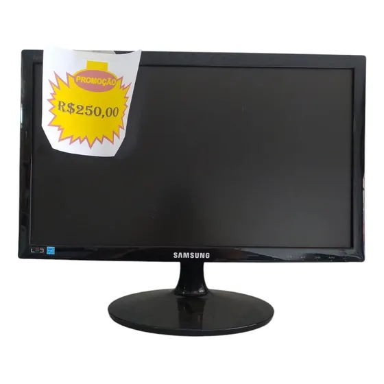 Monitor Samsung S19a300b 18,5  Led Preto