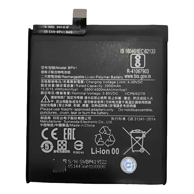 Batería Pila Para Xiaomi Mi 9t K20 Bp41 Garantizada 