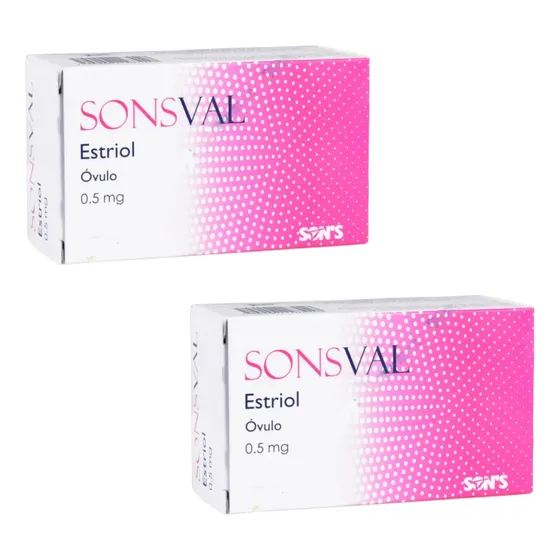 Estriol 0.5 Mg Pack Con 30 Óvulos Genérico De Ovestin