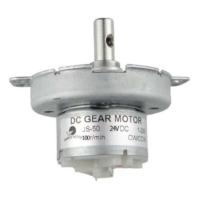 Dc 24v Js-50 100rpm Motor Dc Reduzido Mini Motor De Engrenag