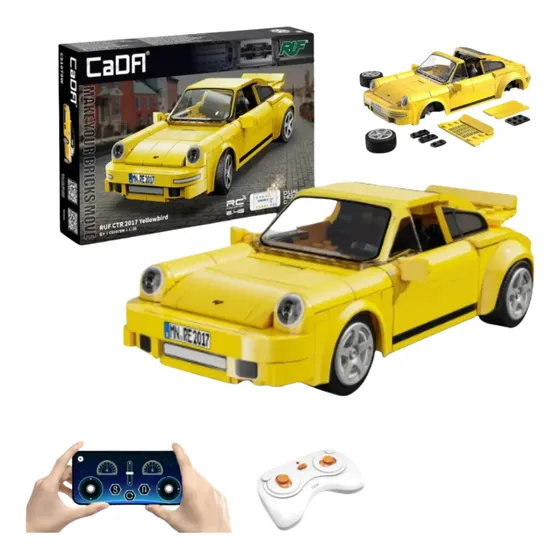 Auto Control Remoto Y Bluetooth Ruf Ctr 2017 Yellowbird 1:20