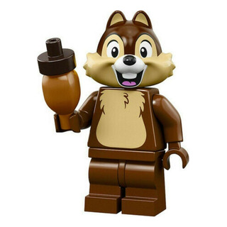 Lego Disney Chip Con Capa Morada 71024 - Minifigura Lego Disney Chip Con Capa Morada 71024 - Minifigura