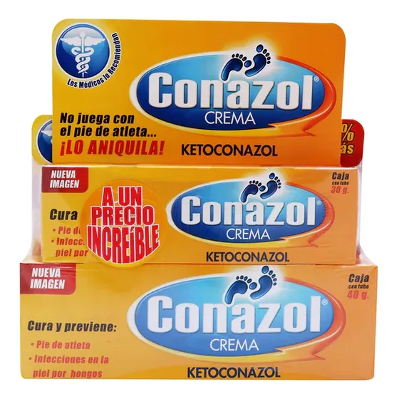 2 Antimicotico Conazol Crema 2 % Tubo C 30 Gr C/u