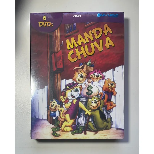 Dvd - Manda Chuva - Hanna Barbera (box Com 6 Dvds) - Lacrado