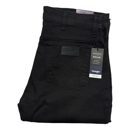 Jean Wrangler Greensboro Regular Black Jean Wrangler Greensboro Regular Black