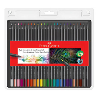 24 Ecolápis De Cor Supersoft 24 Ecolápis De Cor Supersoft