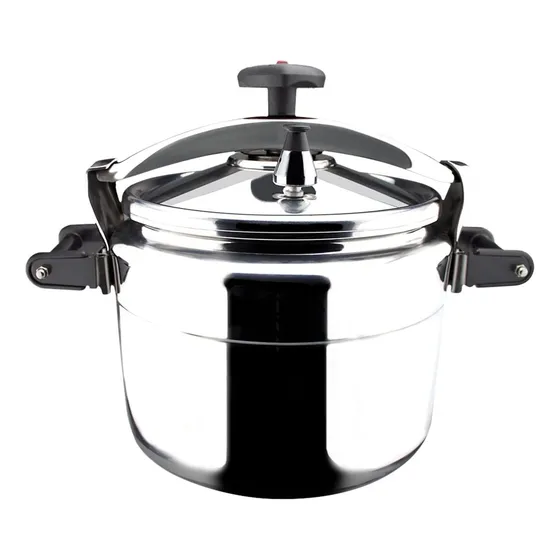 Olla Express 22l Acero Inox Y Alumunio Magefesa Opchef22l Plateado