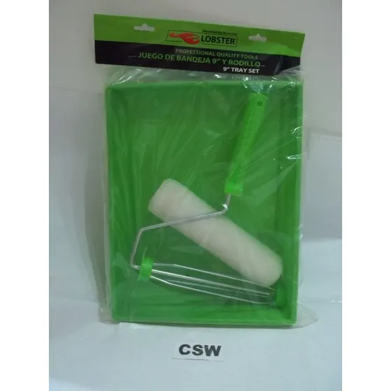 Kit Pintar 9 PuLG. Lobster Bandeja + Funda + Rodillo 9n