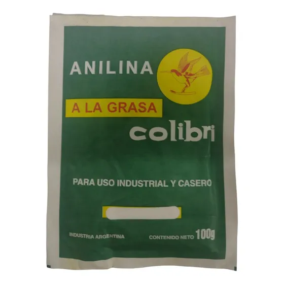 Anilina A La Grasa Colibri X 100 Grs Castaño