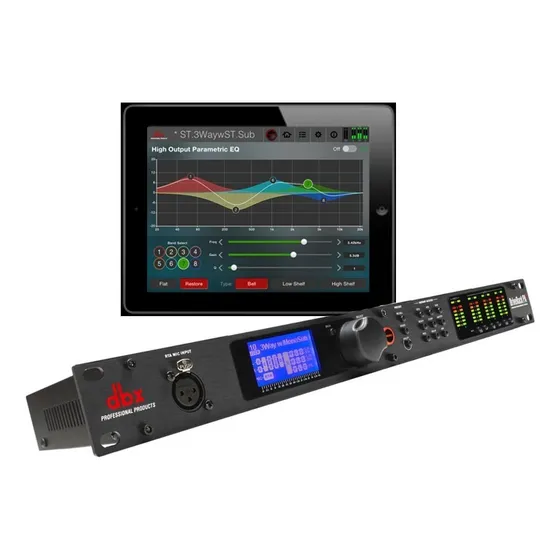 Processador De Áudio Digital Dbx Drive Rack Pa2 Profissional 127v