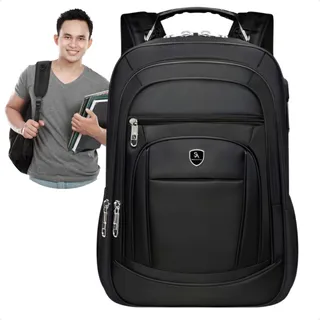 Mochila Masculina Impermeåvel Faculdade Alça Reforçada Feminina Grande Escolar Mochila Masculina Impermeåvel Faculdade Alça Reforçada Feminina Grande Escolar