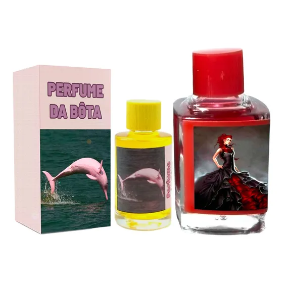 Kit Perfume Pomba Gira E Perfume Bôta Atração Sedução Amor