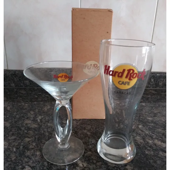Jarra Cervecera O Copa Para Martini Hard Rock Café 