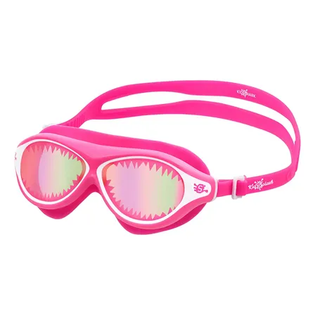Óculos De Natação Speedo Infantil Kidshark Tubarão Cor Rosa