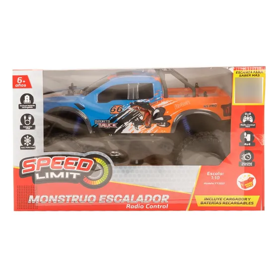 Vehículo Escalador 4x4 Radiocontrol Yy2037 Speed Limit