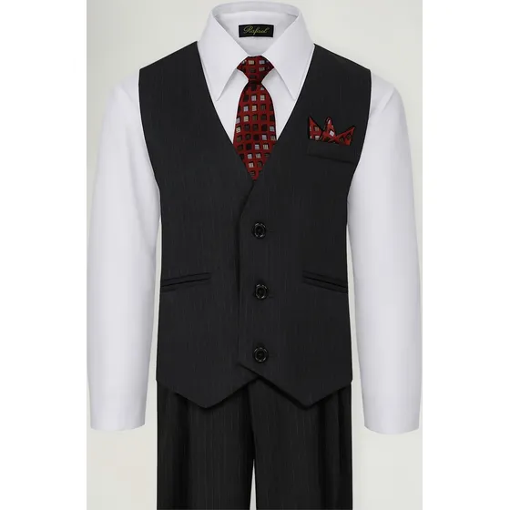 Conjunto De Chaleco Y Pantalon Para Niño Rafael, Incluye C