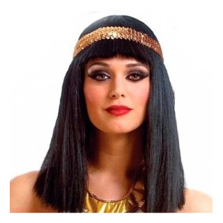 Peluca De Cleopatra - Egipcia Peluca De Cleopatra - Egipcia