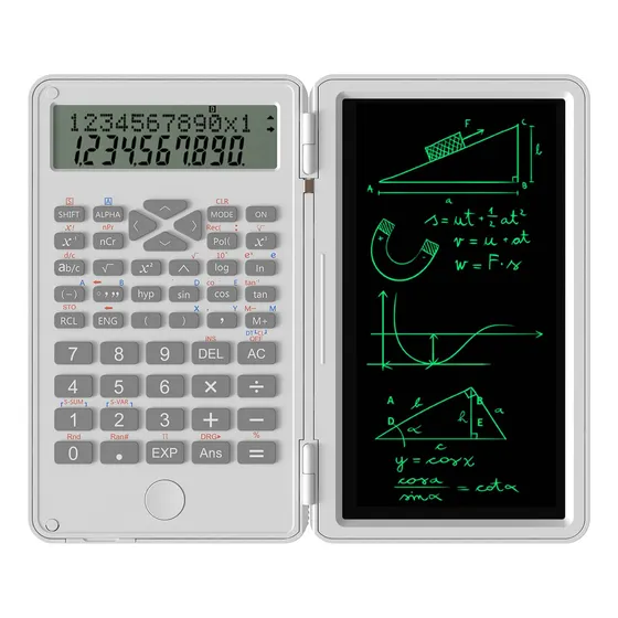 Calculadora Científica Con Escritura Borrable 240 Funciones