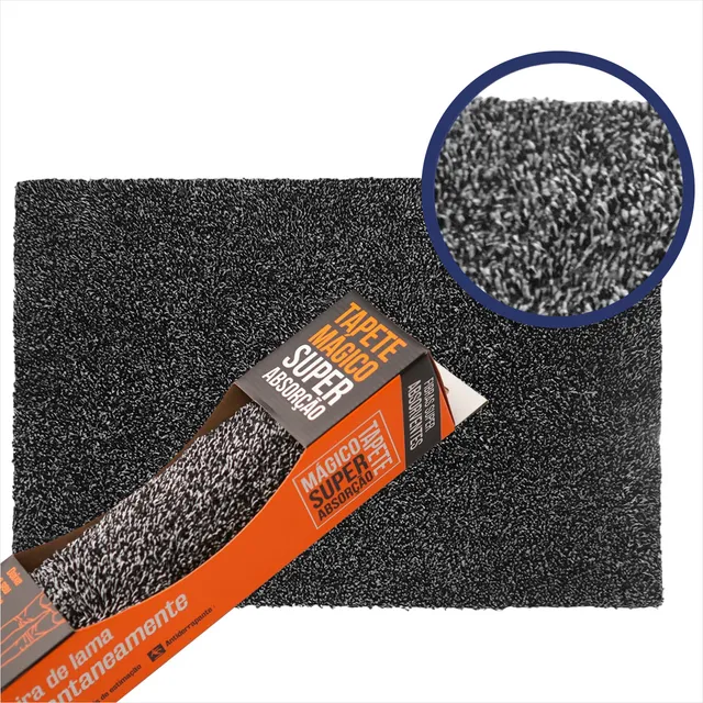 Tapete Mágico Sala Quarto 50cmx80cm Alta Absorção De Água