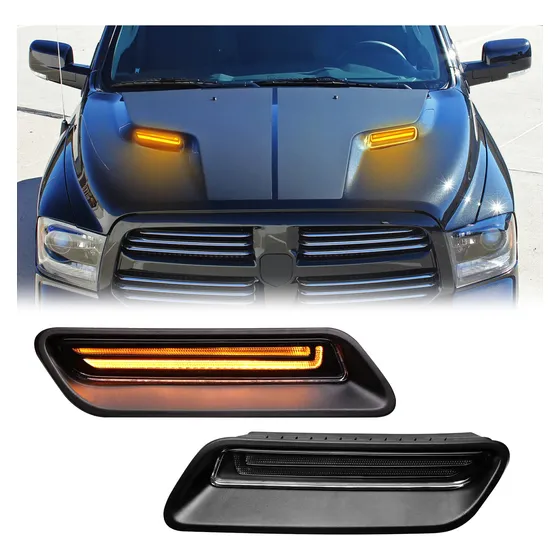 Luces De Ventilación Led Secuenciales Ram 1500 2010-2022