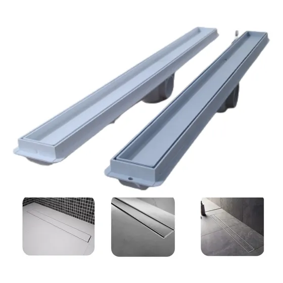 Ralo Linear Invisivel 5x90 Sifonado Para Banheiro - Promoção