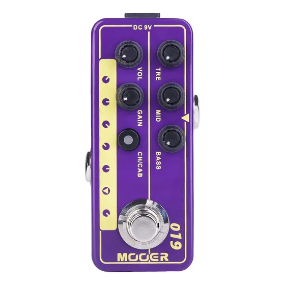 Mooer 019 Uk Gold Plx Digital Micro Preamp