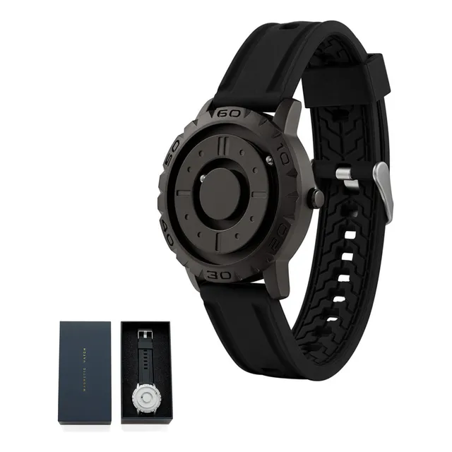 Reloj De Bola Magnética De Resistente Al Agua Para Hombres