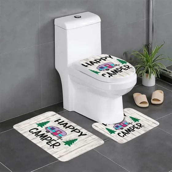 3 Alfombra Baño Antideslizante Ultra Suave Tapete U