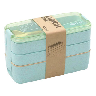 Toper Lunch Box De 3 Pisos Lonchera 900 Ml Oficina Escuela Toper Lunch Box De 3 Pisos Lonchera 900 Ml Oficina Escuela