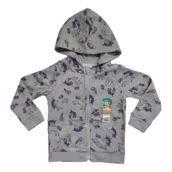 Suéter Garanimals Para Niña Pequeña Gris Unicornio