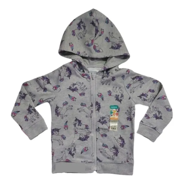 Suéter Garanimals Para Niña Pequeña Gris Unicornio