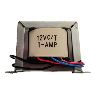 Transformador De Corriente 12v-1amp Con Derivación Central Transformador De Corriente 12v-1amp Con Derivación Central