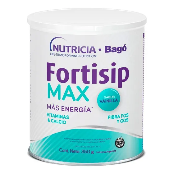 Fortisip Max Suplemento Nutricional Sabor Vainilla 350 G