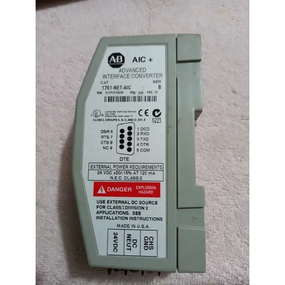 1761-net-aic Serie B Convertidor De Interface Acanzada