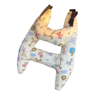 Almohada De Viaje Para Asiento De Coche, Cojín Estilo A Almohada De Viaje Para Asiento De Coche, Cojín Estilo A