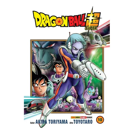 Dragon Ball Super Vol. 10 De Akira Toriyama Editora Panini Capa Mole Em Português Brasil 2022