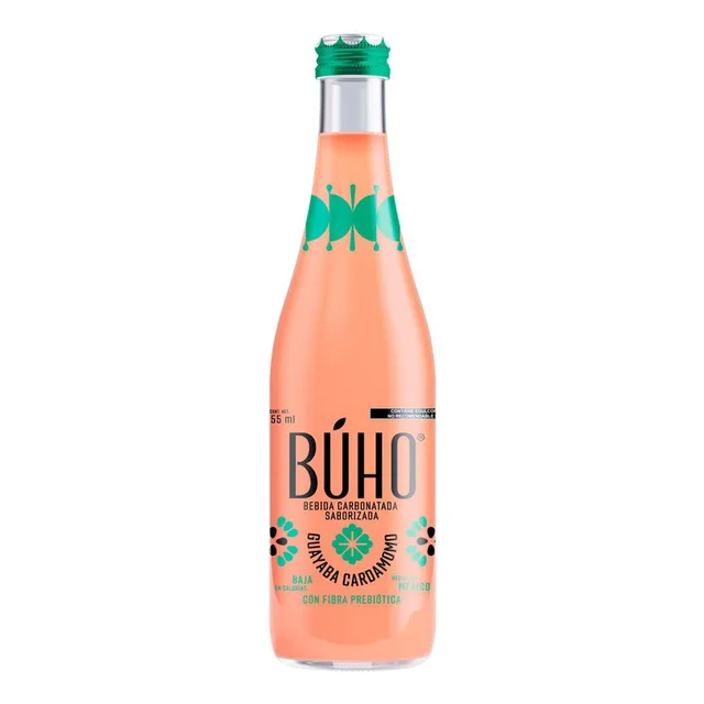 Buho Soda Sabor Guayaba Cardamomo (4pzas)
