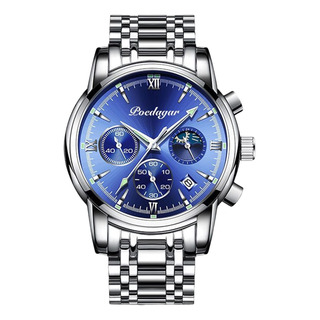 Reloj Hombre Fashion Deportivo Lujo Cronógrafo Fecha Acero Reloj Hombre Fashion Deportivo Lujo Cronógrafo Fecha Acero