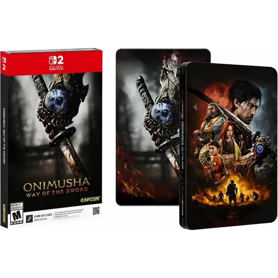 Onimusha Way Of The Sword Steelbook Switch 2 Nintendo