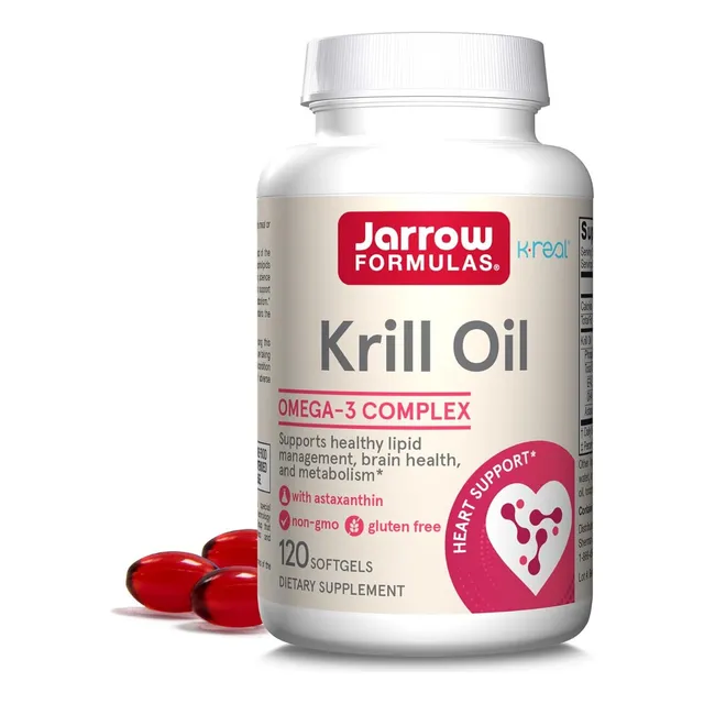 Aceite De Krill Jarrow Formulas 120 Cápsulas Blandas