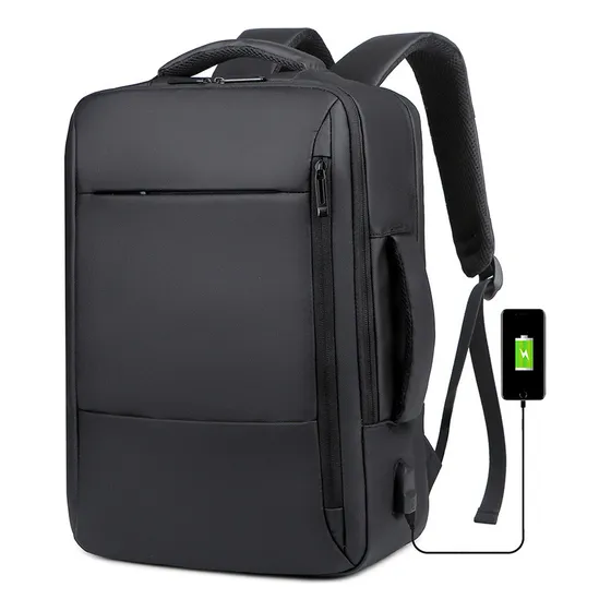 Mochila Impermeable Frontal Usb Resistente