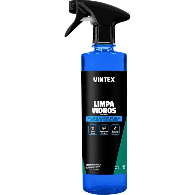 Limpa Parabrisa Desengordura Espelhos Vitrines 500ml Vonixx