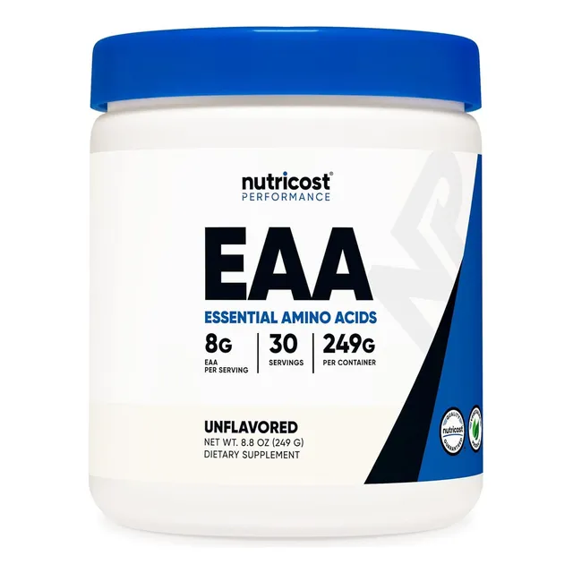 Nutricost Eaa Aminoácidos 330gr 30serv Sabor Sin Sabor