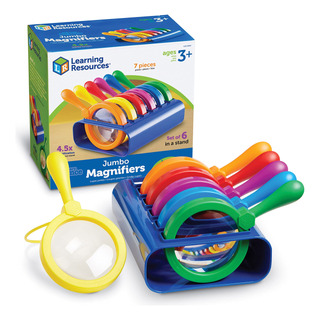 Lupas Learning Resources Primary Science Jumbo, 6 Unidades Lupas Learning Resources Primary Science Jumbo, 6 Unidades