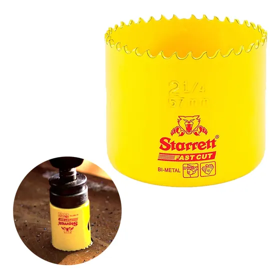 Serra Copo A.r Starrett 57mm-h0214