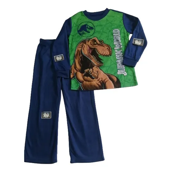 Pijama Térmica Jurassic World Original Importada Dinosaurios