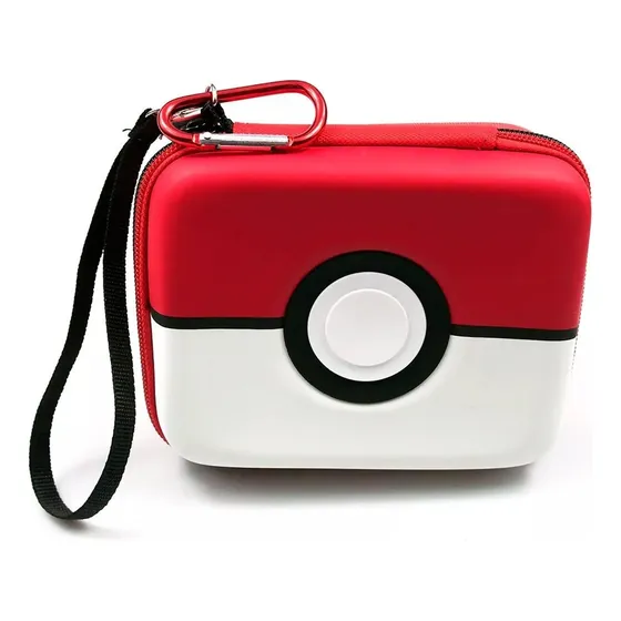 Deck Box Porta 400 Cartas Pokémon Pokébola Estojo Case Cards