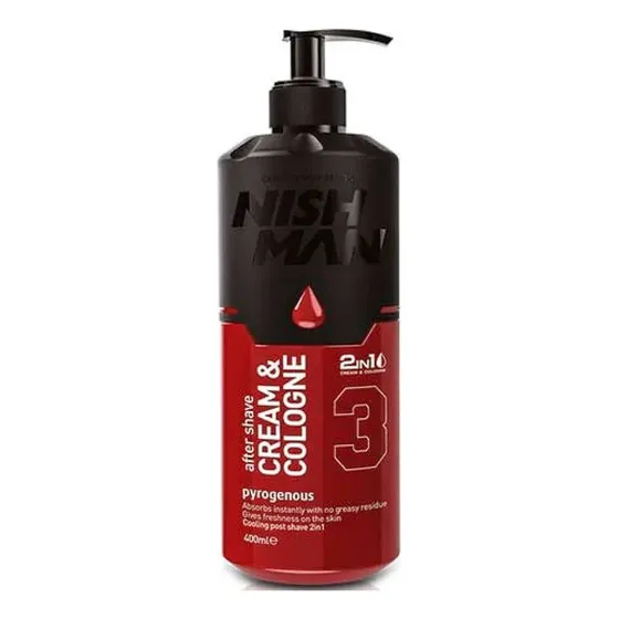 Loción Colonia Después De Afeitar Nishman Pyrogenous 400ml