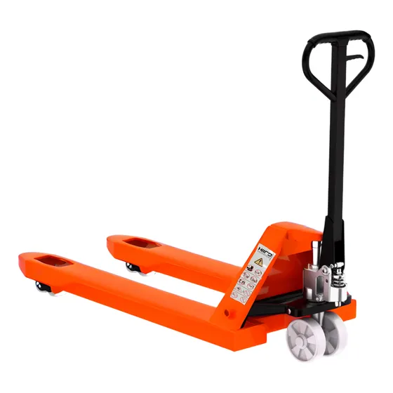 Patin Hidraulico para Tarima de 3 Toneladas Medida Estandar Color Naranja