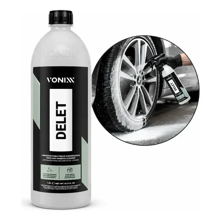 Delet Vonixx Limpador Para Pneus E Borrachas 1,5L